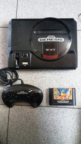 Sega Genesis Japonés, 1 Control, 1 Juego, Cables Y