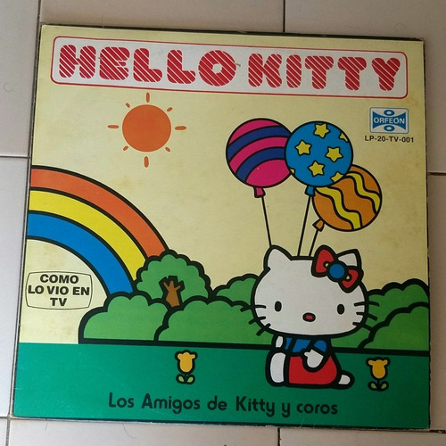 Sg2 Disco De Vinilo Hello Kitty Original Barato 2.