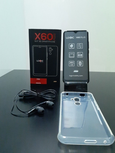 Teléfono Logic X60plus Goma Y Audifono 70 Vds