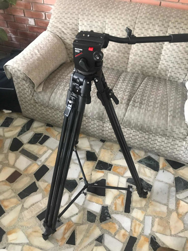 Trípode Manfrotto Cabezal 503 Como Nuevo