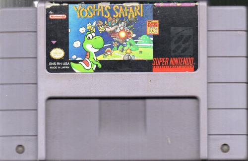 Yochis Safari Super Nes Video Juego Original Usado Qq A8