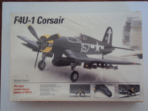 Avión F4u-1 Corsair. Testors. Escala 1:72