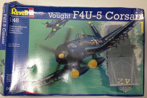 Avión F4u-5 Corsair Ii Guerra Mundial Modelo A Escala 1:48