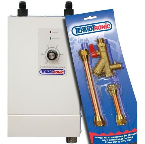Calentador Termotronic De Agua Con Kit De Instalación