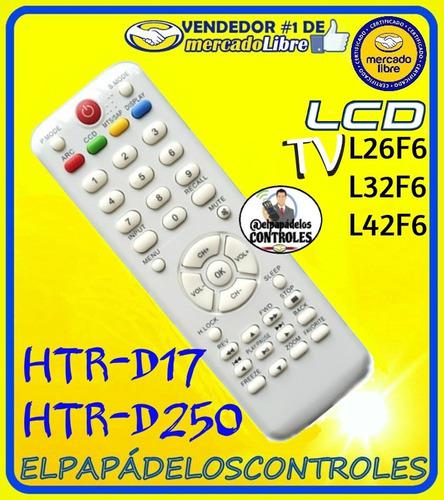 Control Remoto Tv Lcd Htr-250 Htr-d17 // Nuevos.!!!