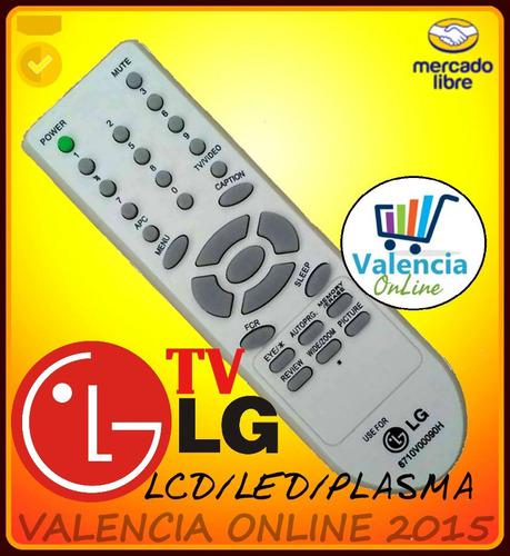 Control Remoto Tv Lg Lcd, Led Y Plasma 6710v00090h