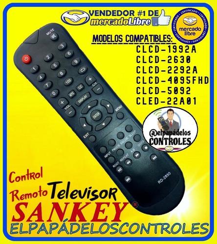 Control Remoto Tv Sankey Lcd Cled22a01 Clcd2630 Clcd-4095fhd