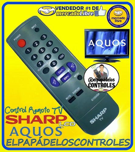 Control Tv Sharp Aquos Lcd Led Convencional // Nuevo!!!
