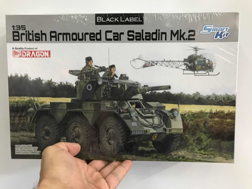 Dragon Black Label 1:35 British Armoured Car Saladin Mk.2