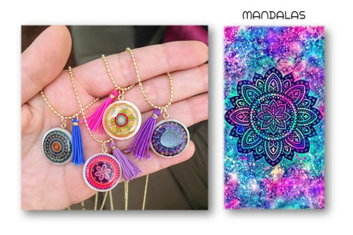 Duo Cadenitas Mini Mandalas