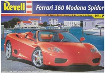 Ferrari 360 Modena Spider (kit) 1/24 Revell Americano.