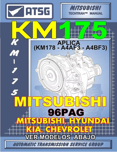Manual De Taller Caja Km 175 Mitsubishi