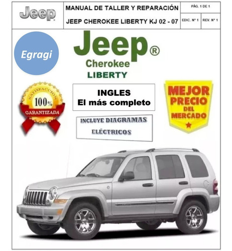 Manual De Taller Jeep Cherokee Liberty  Diagramas
