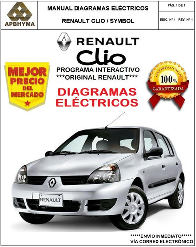 Manual Diagramas Electricos Renault Clio Symbol Original