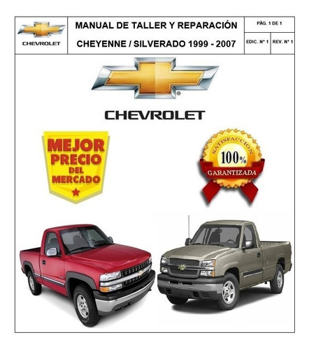 Manual Taller Chevrolet Silverado Cheyenne  G M