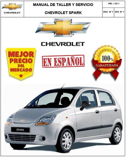 Manual Taller Chevrolet Spark+ Diag Elect+ Códigos.