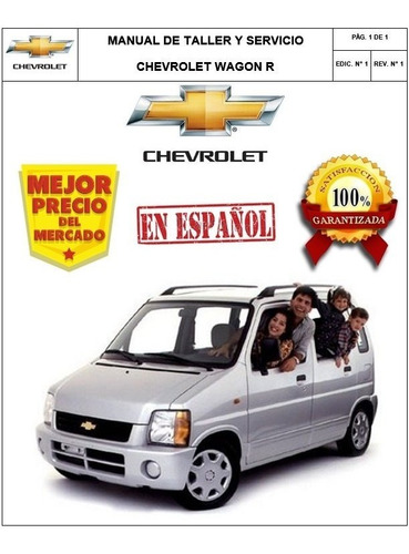 Manual Taller Diagramas Electr Chevrolet Wagon R Español