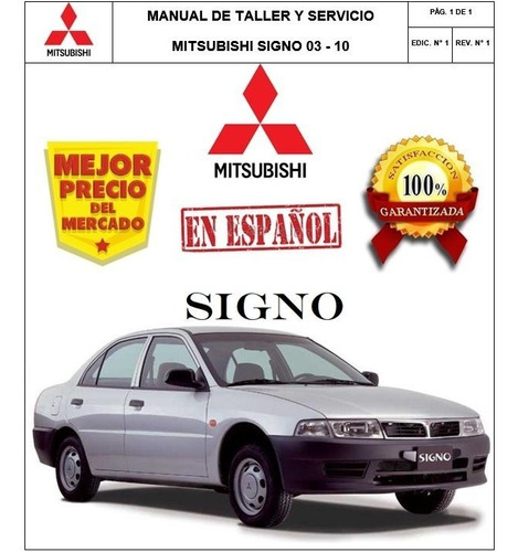 Manual Taller Mitsubishi Lancer Signo  Español