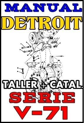 Manual Taller Motor Detroit Diesel Serie 60 + Catalogo Part.