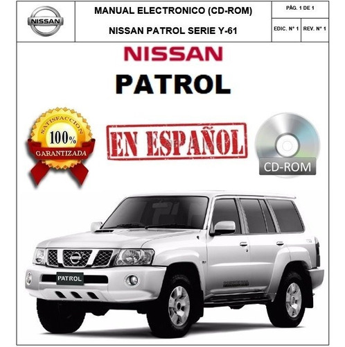 Manual Taller Original Nissan Patrol Y Español