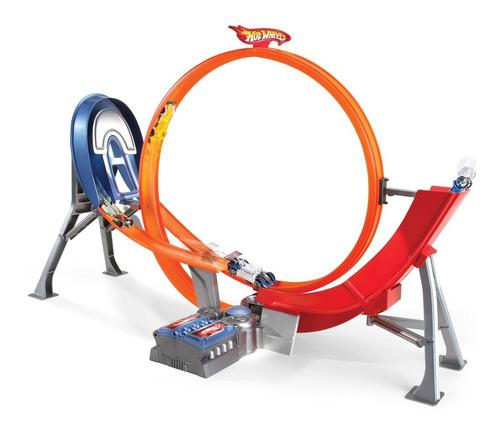 Pista Mattel Original Hotwheels Circuit Básico Espiral