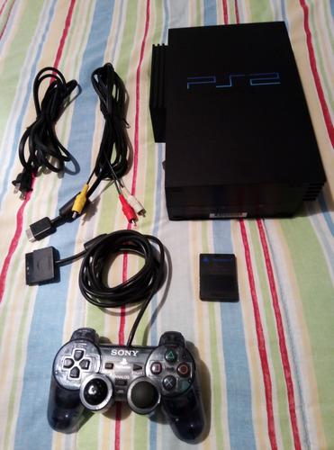 Playstation 2 Con Accesorios Y 2 Juegos Originales