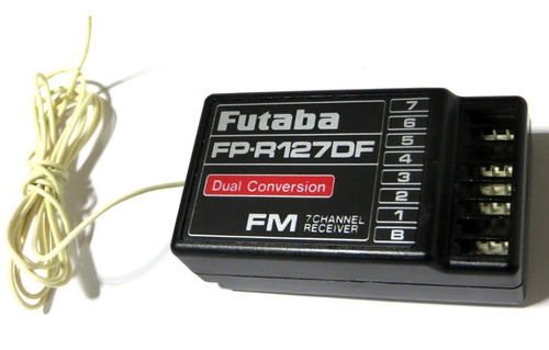 Receptor Futaba Fm 7 Canales Fp-r127df.