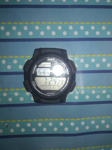 Reloj Casio Hombre Deportivo Negro Original Ae-w-1b