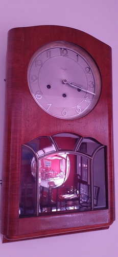 Reloj De Péndulo De Pared 3 Cuerdas Antiguo Alemán Kienzle