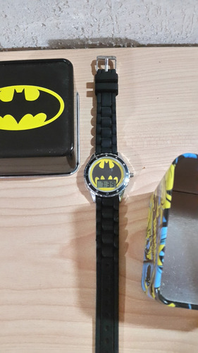 Reloj Digital De Batman, De Coleccion Para Niños (dc