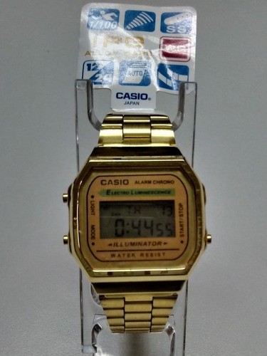 Reloj F91 Tipo Casio En Dorado
