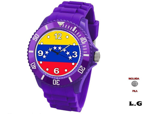 Reloj Grande Ice Watch Bandera Venezuela 100% Original +caja