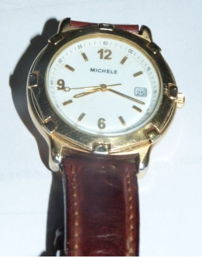 Reloj Michele Original Unica Oferta De Coleccion