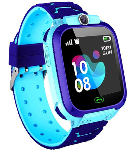 Reloj Niño Gps Localizador Inteligente Smart Watch Z5 Azul