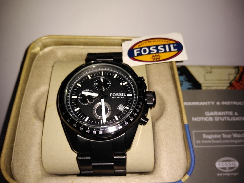 Reloj Original Fossil® Cronógrafo 100 Metros Nuevo (150 $)