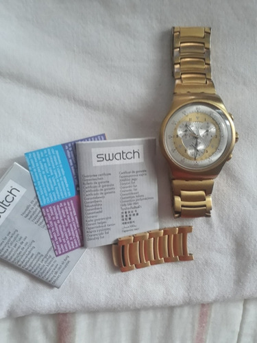 Reloj Swatch Ironi Dorado