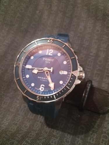 Reloj Tissot Automático Seastar Helium V Azul (790$)