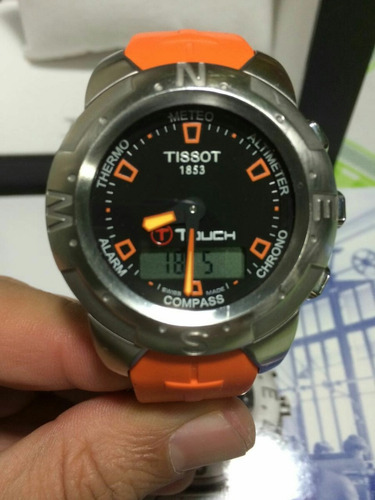 Reloj Tissot Touch Ii Naranja