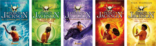 Saga Pdf: Percy Jackson Y Los Dioses Del Olimpo (5 Libros)