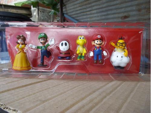 Super Mario Bross.coleccion Set6 Nuevos Originales