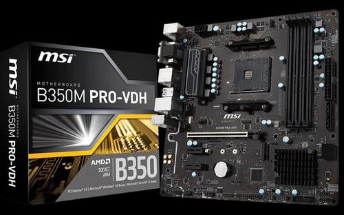 Tarjeta Madre Msi B350m Pro-vdh Am4