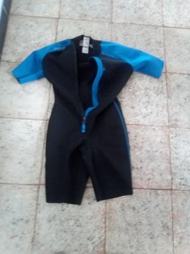 Traje De Neopreno Buceo 2 Mm Tribord Talla M Corto Hombre