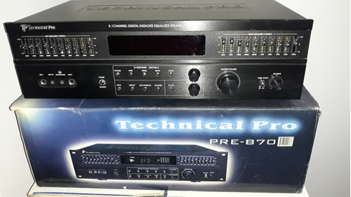 Amplificador Profesional Technical Pro Pre-b70 Nacho Store