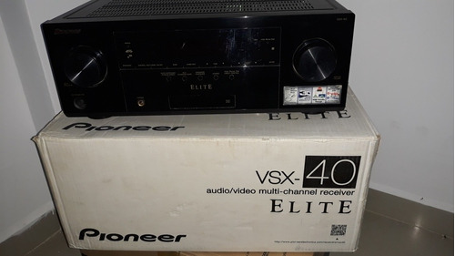 Amplificador Receiver Pioneer Elite Vsx-40 Nacho Store