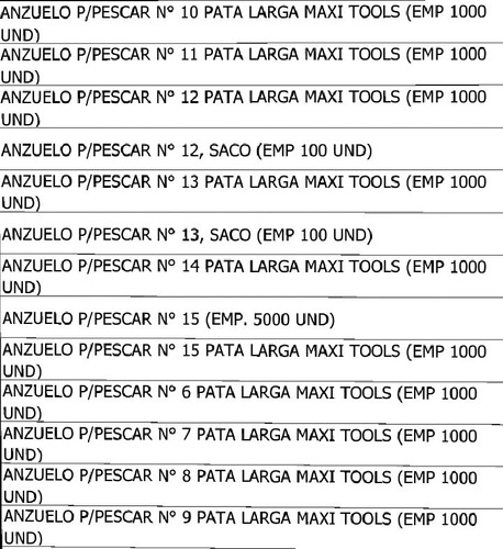 Anzuelo Para Pescar