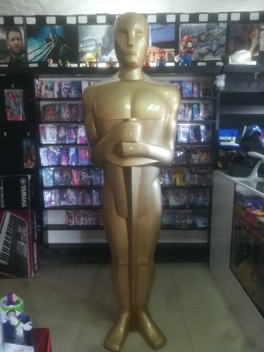 Estatua Premio Oscar Tamaño Real 2,10 Mts Único En El Pais