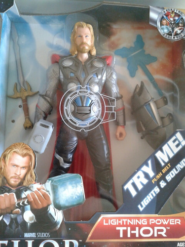 Figura Thor Marvel Original Articulado Codos Y Rodillas