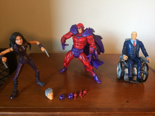 Figuras Y Muñecos X-men: Magneto, Xavier Y Laura Kinney
