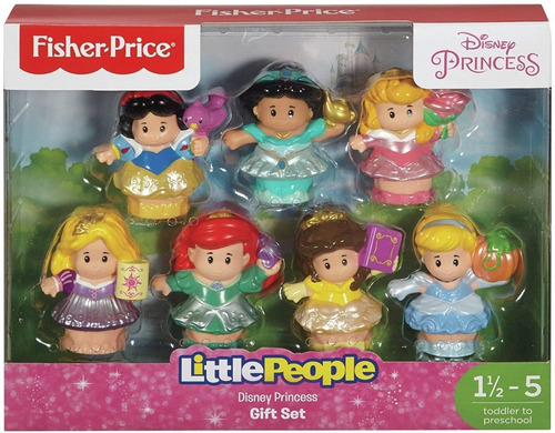 Fisher Price, Paquete De Figuras De Princesas Original
