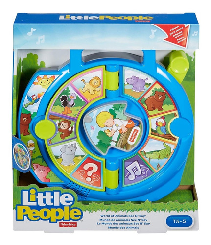 Fisher-price Veo Y Digo Mundo De Animales Little People